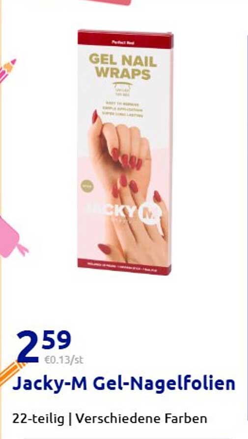 Jacky-M Gel-Nagelfolien
