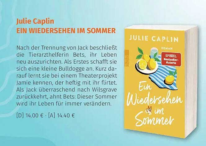 Julie Caplin – Ein Wiedersehen im Sommer
