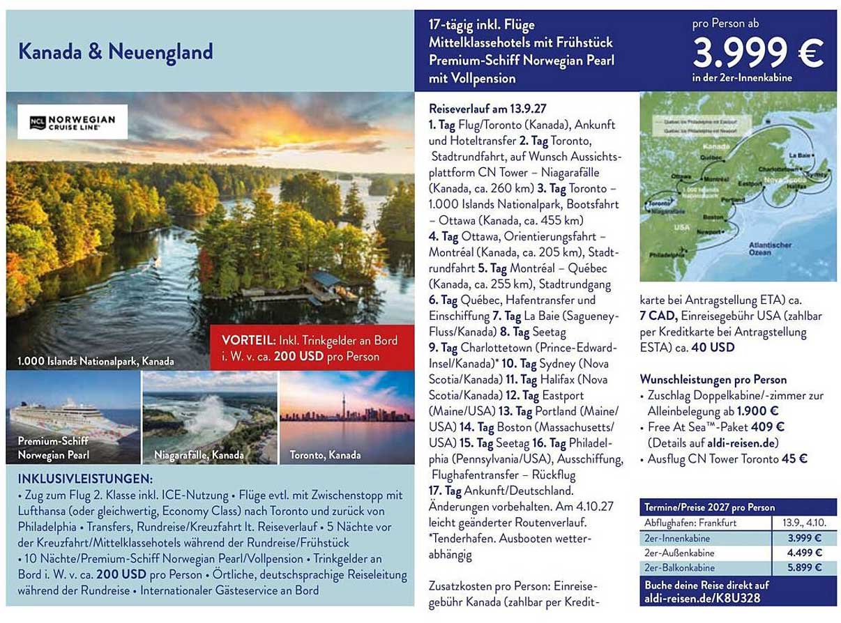 Kanada & Neuengland
