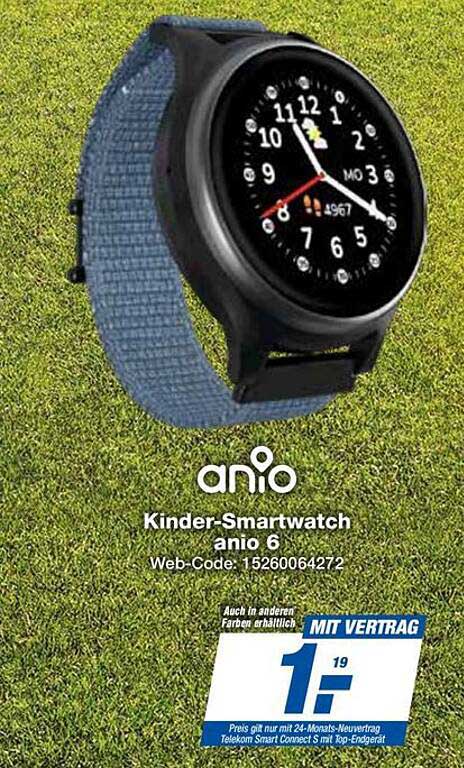 Kinder-Smartwatch anio 6