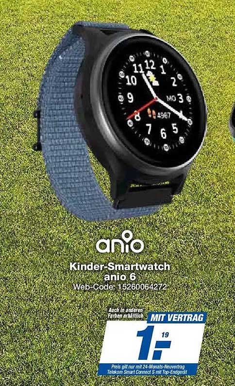 Kinder-Smartwatch anio 6
