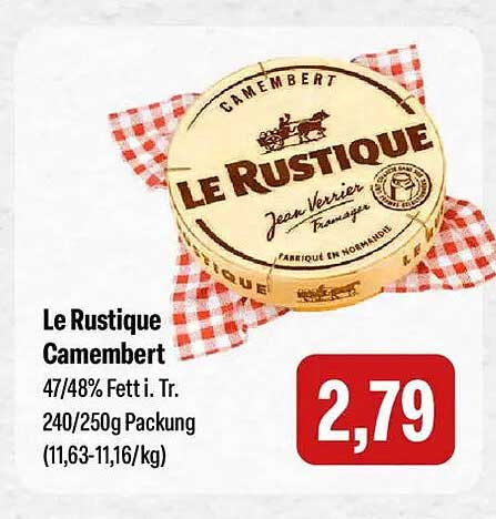 Le Rustique Camembert