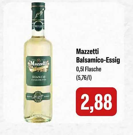 Mazzetti Balsamico-Essig 0,5l Flasche (5,76/l)