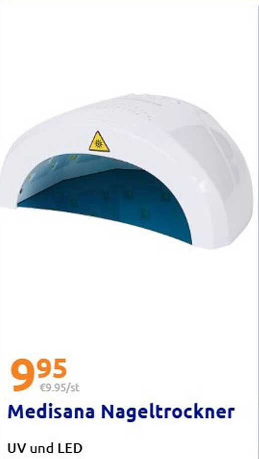 Medisana Nageltrockner UV und LED