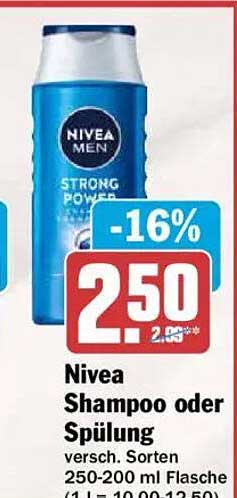 Nivea Shampoo oder Spülung