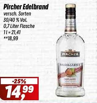 Pircher Edelbrand versch. Sorten