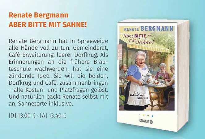 Renate Bergmann ABER BITTE MIT SAHNE!