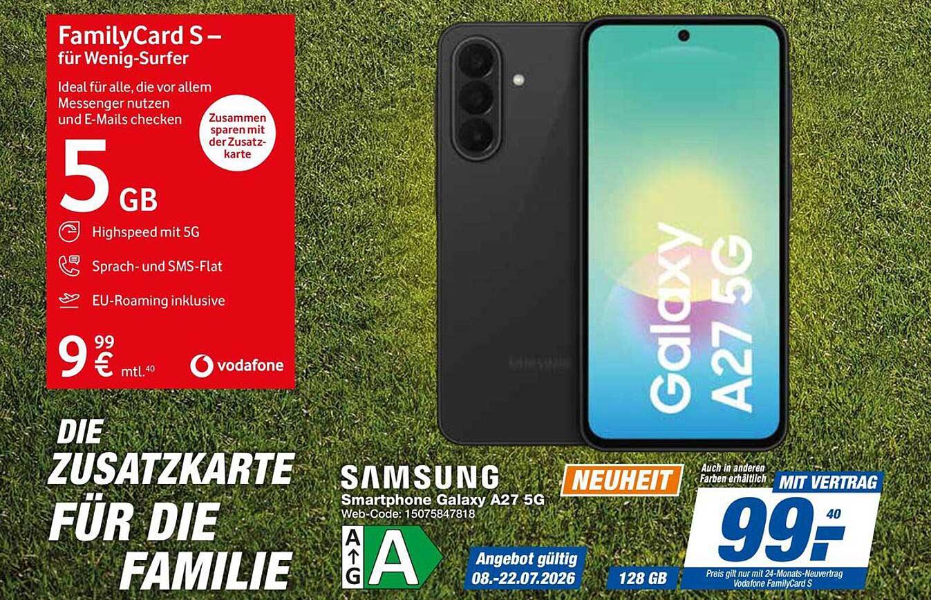 Samsung Smartphone Galaxy A27 5G