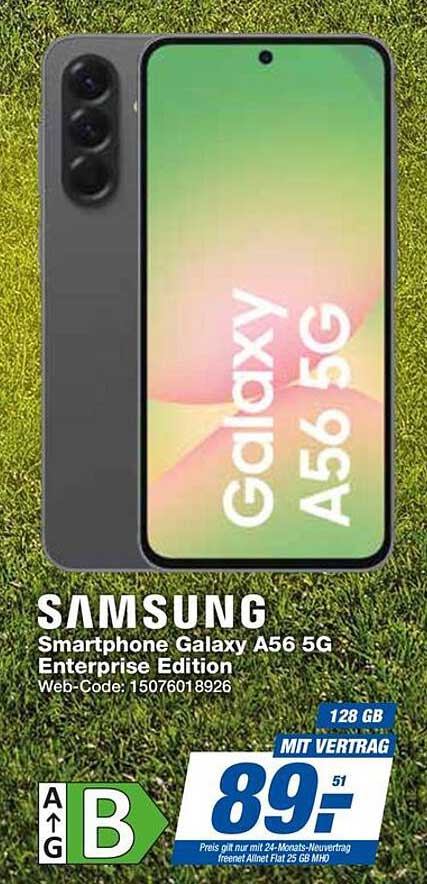 Samsung Smartphone Galaxy A56 5G Enterprise Edition