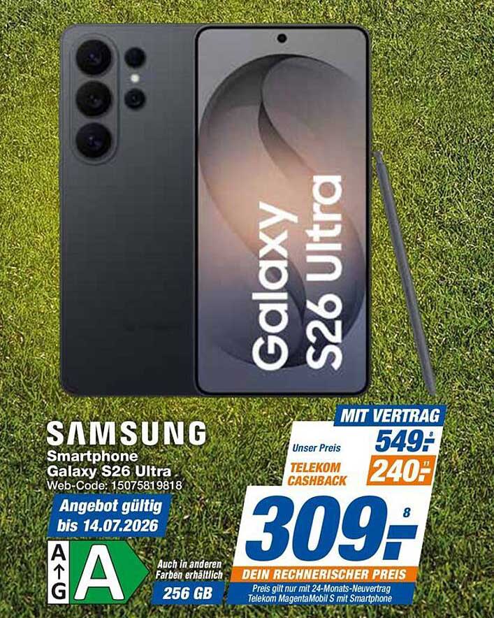 Samsung Smartphone Galaxy S26 Ultra