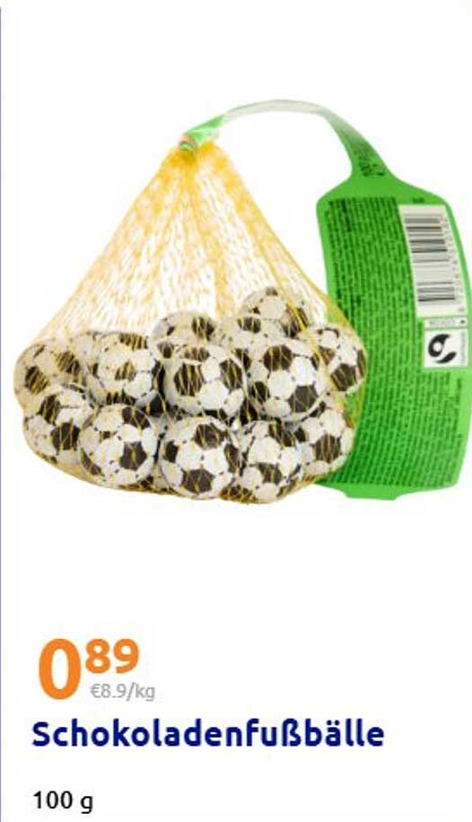 Schokoladenfußbälle