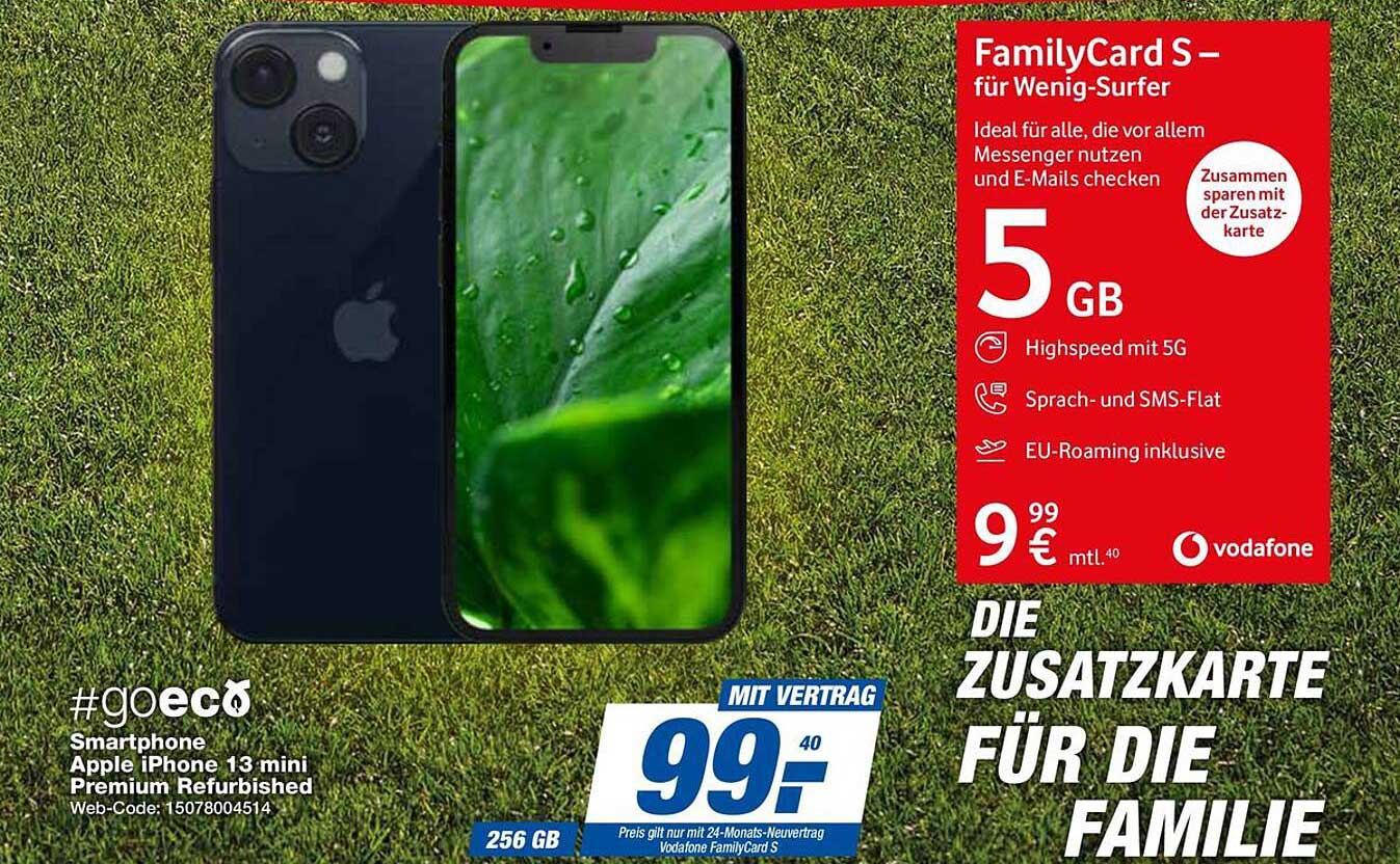 Smartphone Apple iPhone 13 mini Premium Refurbished