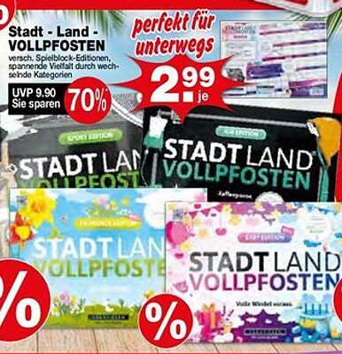 Stadt - Land - VOLLPOSTEN