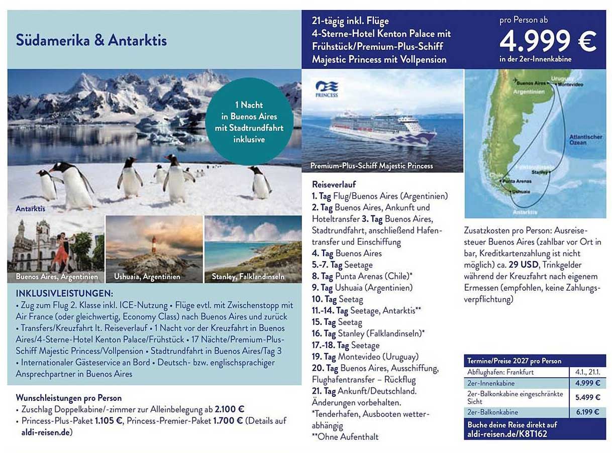 Südamerika & Antarktis