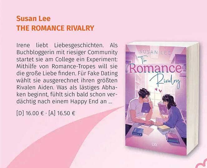 Susan Lee THE ROMANCE RIVALRY