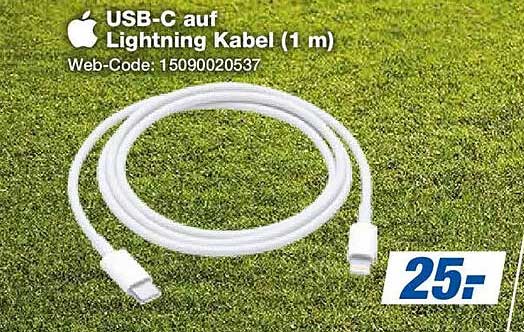 USB-C auf Lightning Kabel (1 m)