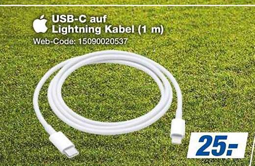 USB-C auf Lightning Kabel (1 m)