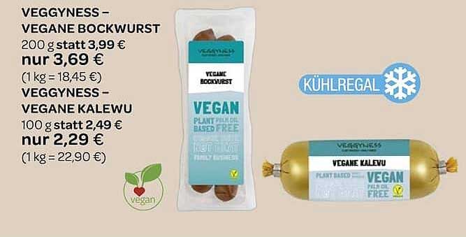 VEGGYNESS – VEGANE BOCKWURST