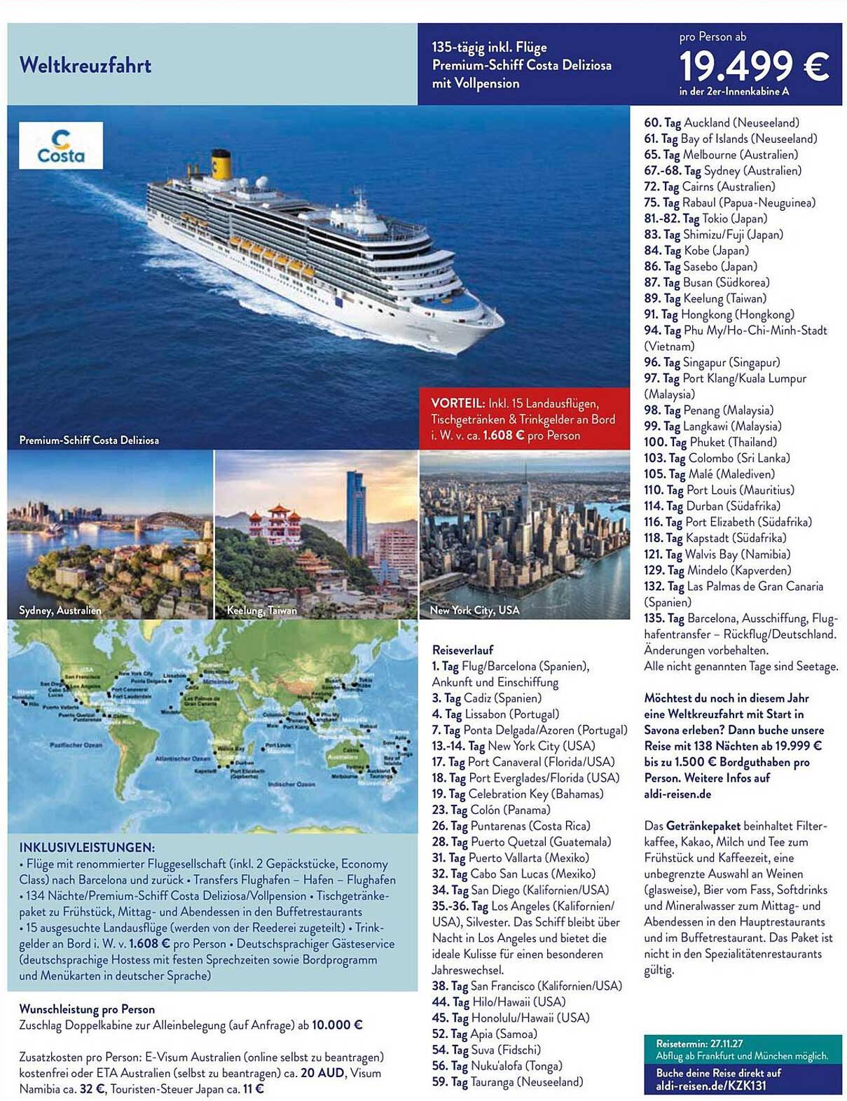 Weltkreuzfahrt
