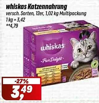 whiskas Katzennahrung