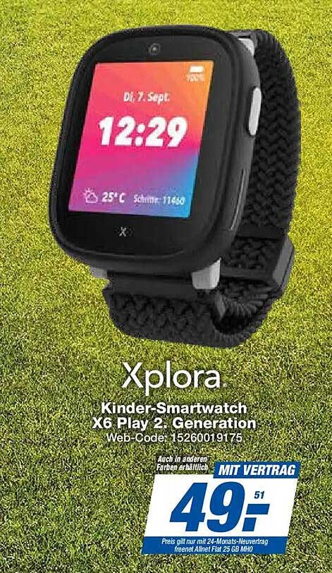 Xplora Kinder-Smartwatch X6 Play 2. Generation