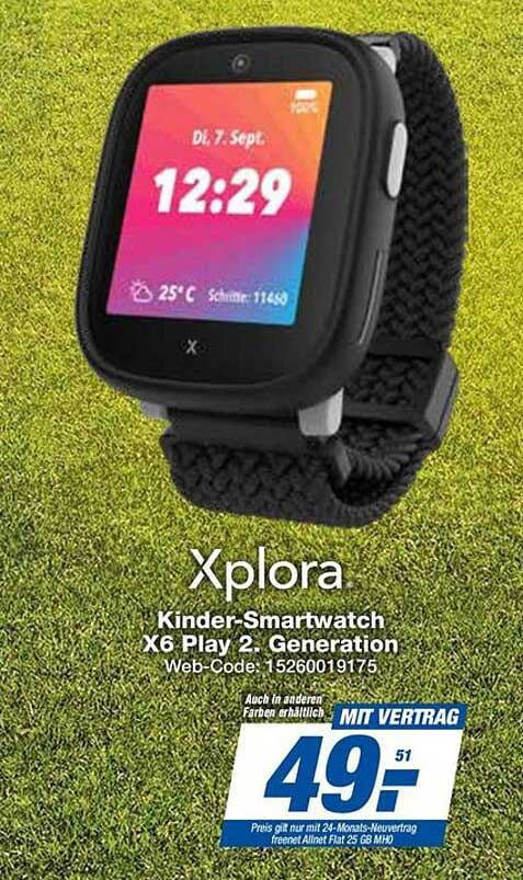 Xplora Kinder-Smartwatch X6 Play 2. Generation