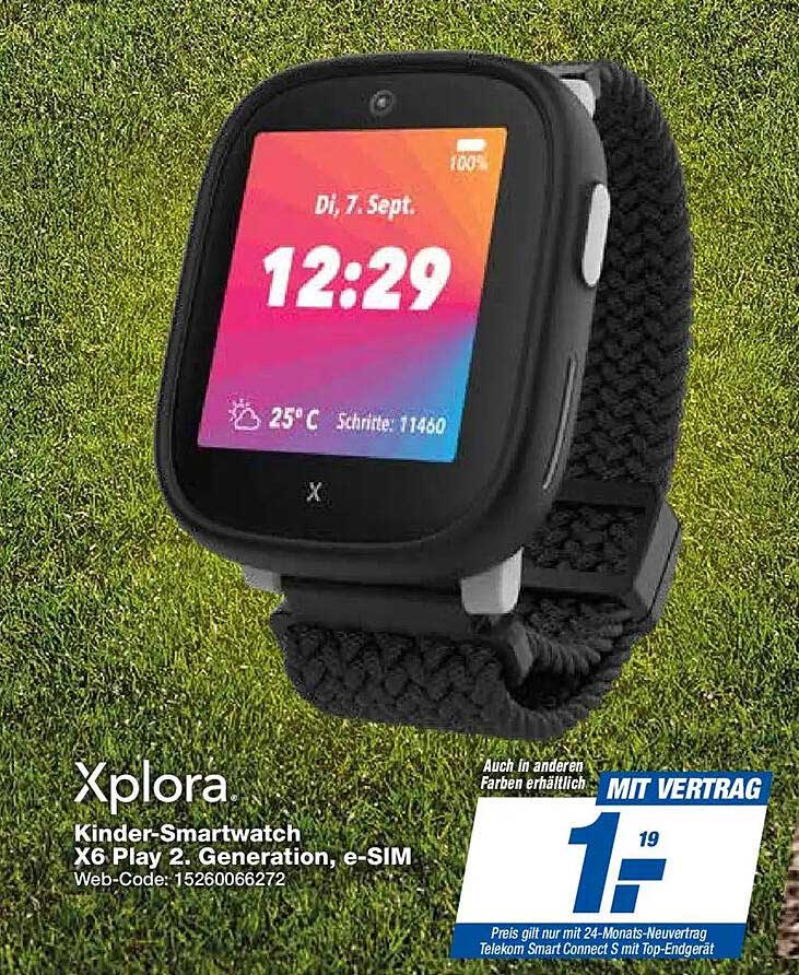 Xplora Kinder-Smartwatch X6 Play 2. Generation, e-SIM