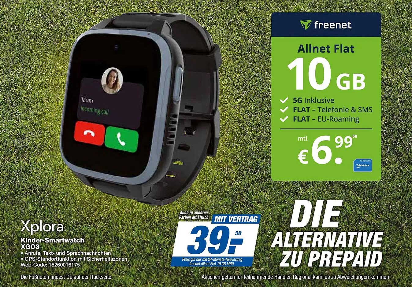 Xplora Kinder-Smartwatch XGO3