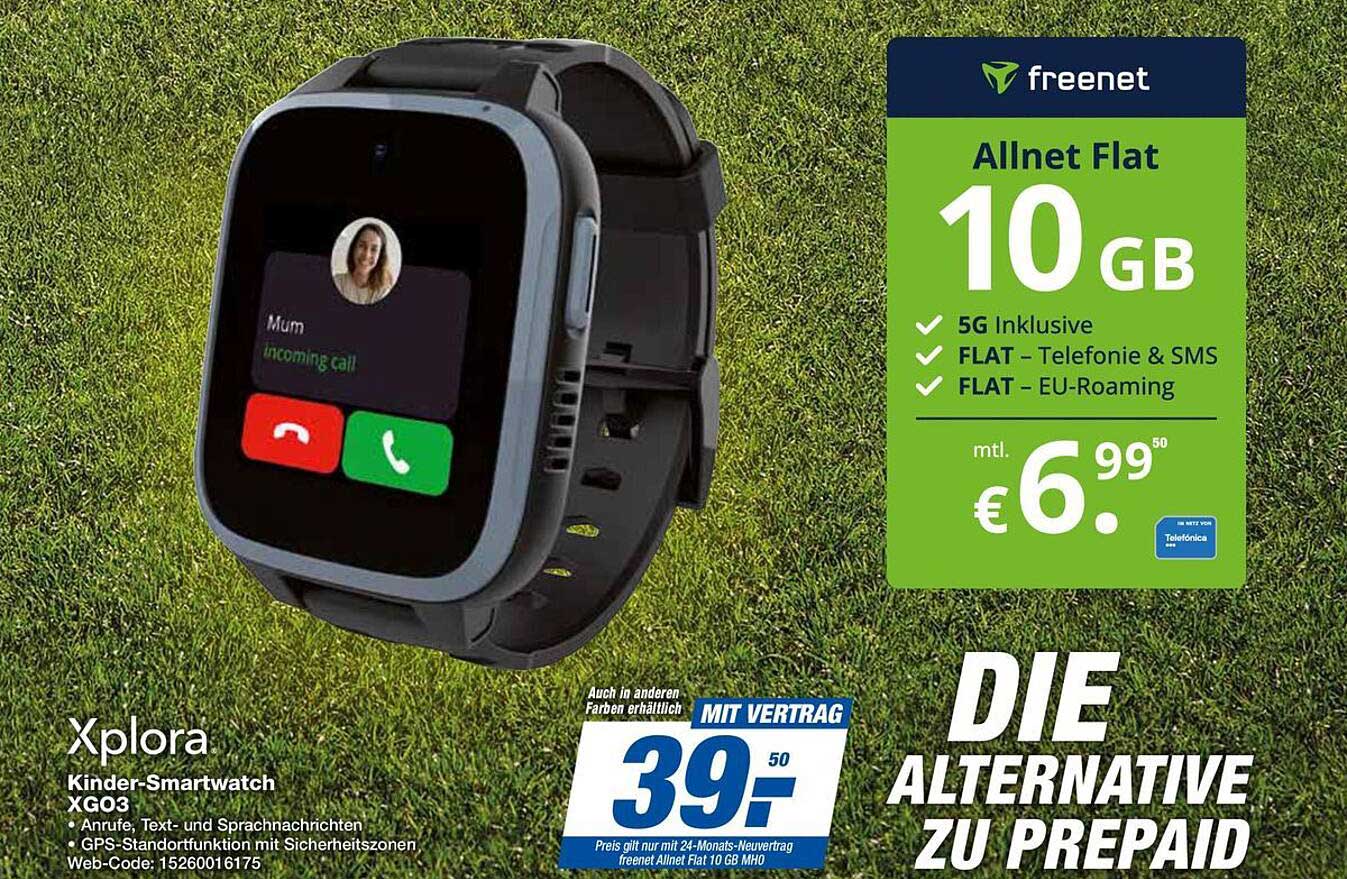 Xplora Kinder-Smartwatch XGO3