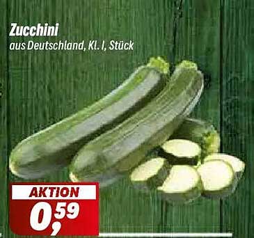 Zucchini aus Deutschland, Kl. I, Stück