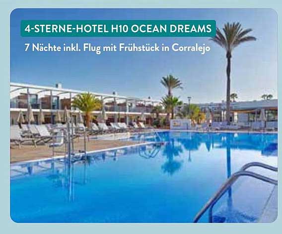 4-Sterne-Hotel H10 Ocean Dreams - 7 Nächte inkl. Flug mit Frühstück in Corralejo