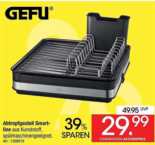 Abtropfgestell Smart-line aus Kunststoff, spülmaschinengeeignet