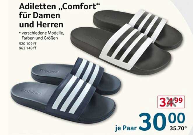 Adiletten "Comfort" für Damen und Herren