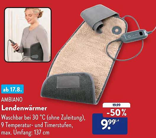 AMBIA Lendenwärmer - Waschbar bei 30 °C
