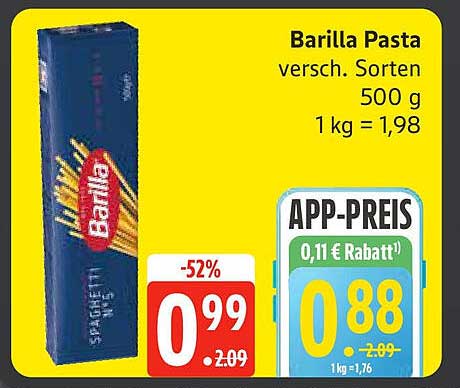 Barilla Pasta verschiedene Sorten 500 g