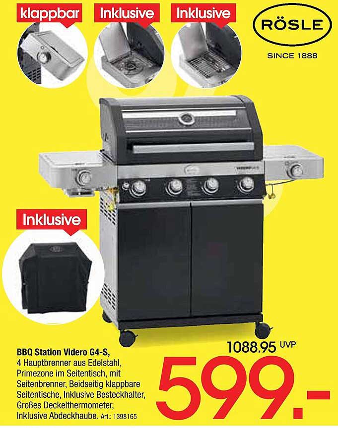 BBQ Station Videro G4-S