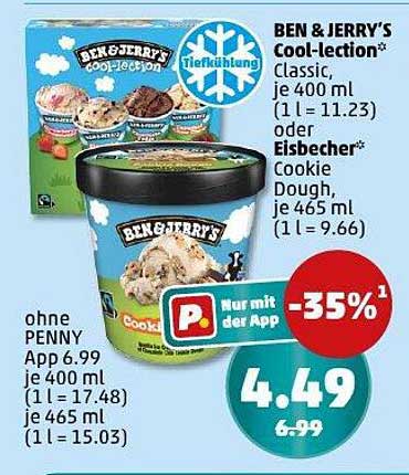 BEN & JERRY'S Cool-lection – Leckere Eissorten
