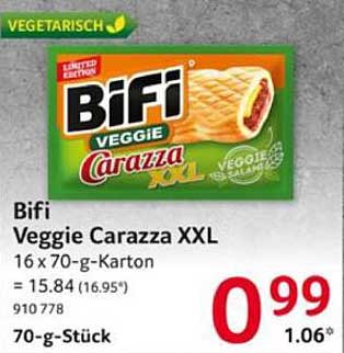 Bifi Veggie Carazza XXL - Limitierte Edition