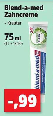 Blend-a-med Zahnpasta Kräuter 75 ml
