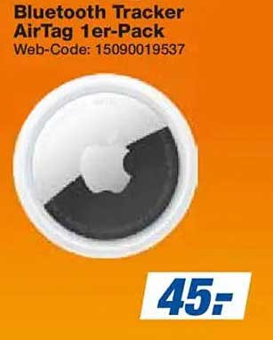 Bluetooth Tracker AirTag 1er-Pack