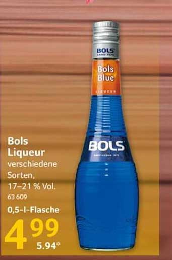 Bols Liqueur verschiedene Sorten, 0,5-l-Flasche