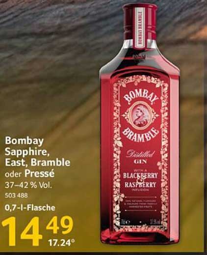 Bombay Sapphire Bramble Gin 0,7 l