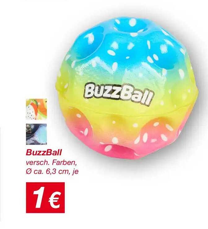 BuzzBall - Verschiedene Farben, Ø ca. 6,3 cm