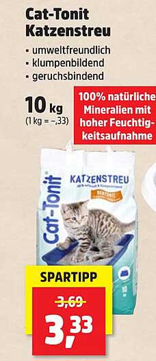 Cat-Ton Katzenstreu 10 kg