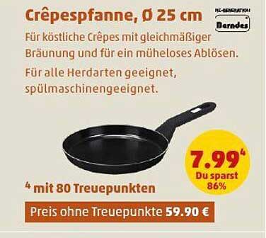 Crêpespfanne, Ø 25 cm