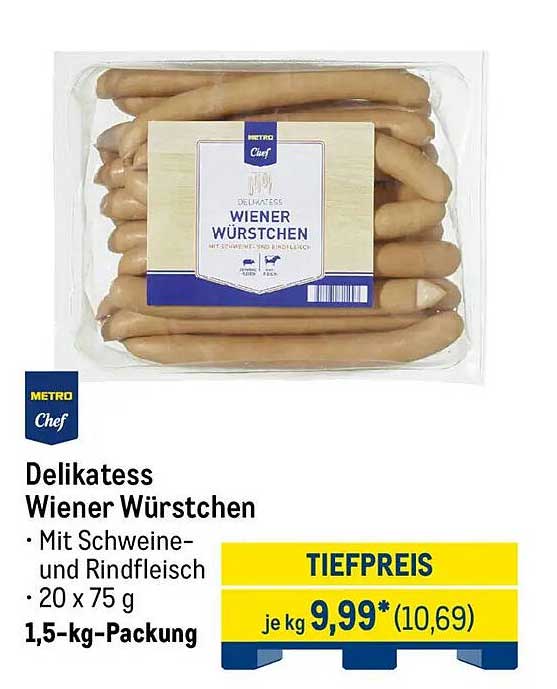 Delikateß Wiener Würstchen