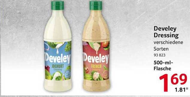 Develey Dressing verschiedene Sorten 500-ml-Flasche