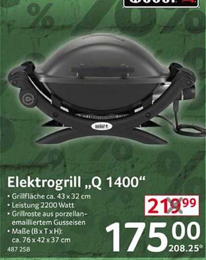 Elektrogrill „Q 1400“