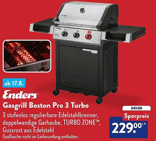 Enders Gasgrill Boston Pro 3 Turbo