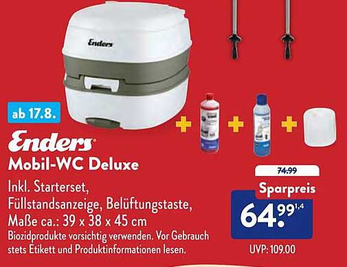 Enders Mobil-WC Deluxe